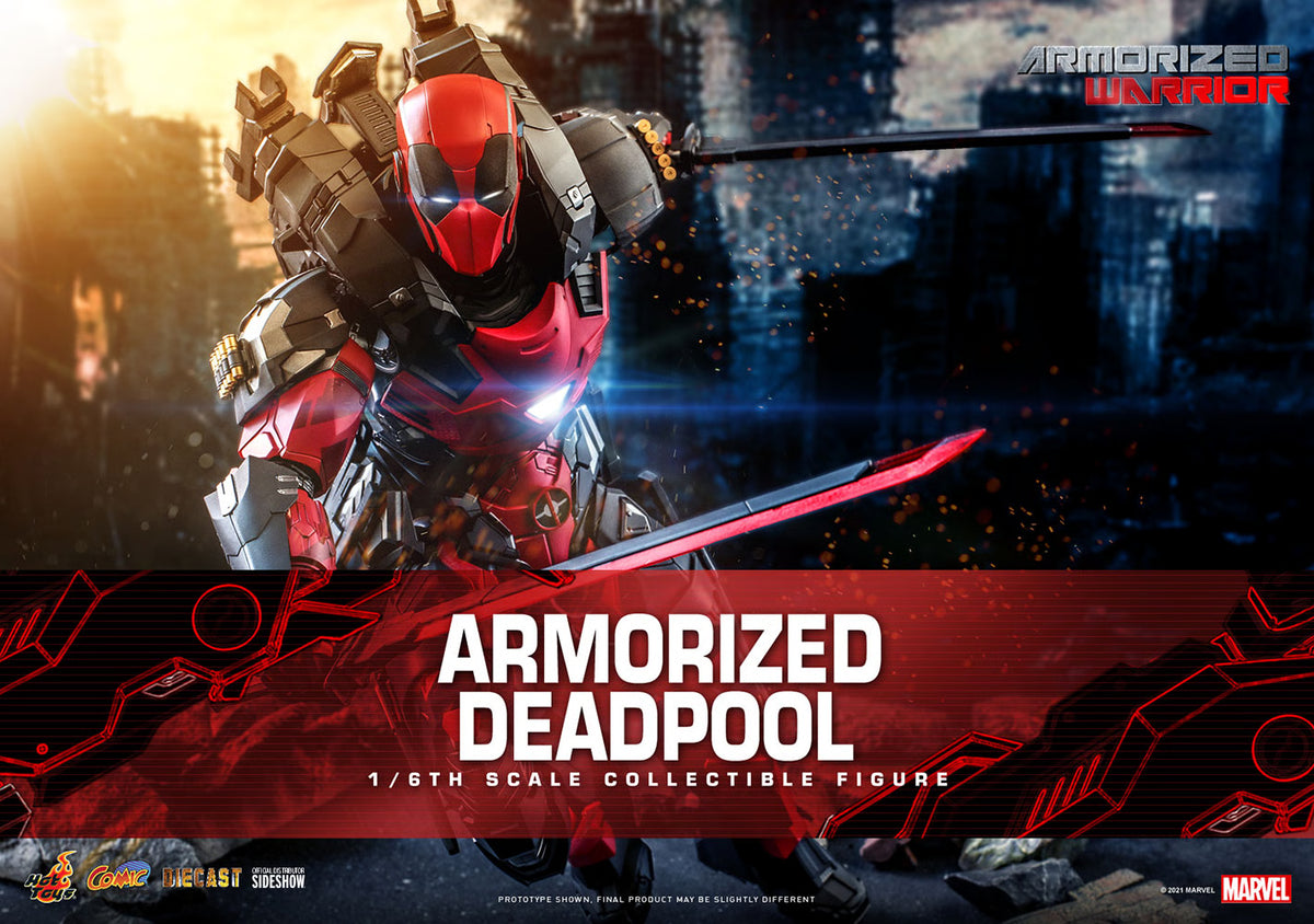 Armorized Deadpool Sixth Scale Collectible Figure