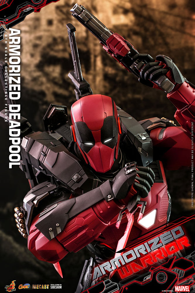 Armorized Deadpool Sixth Scale Collectible Figure