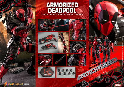 Armorized Deadpool Sixth Scale Collectible Figure