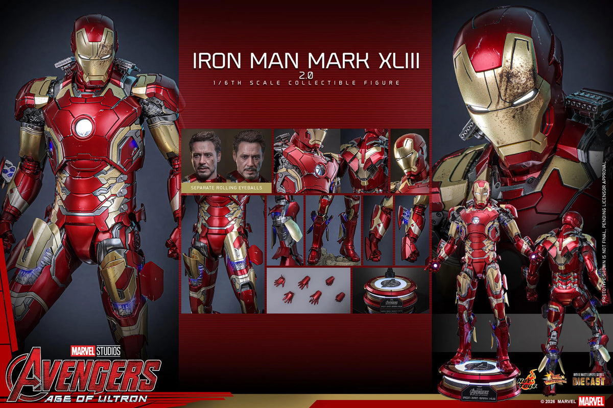 Iron Man Mark XLIII (2.0) Sixth Scale Figure