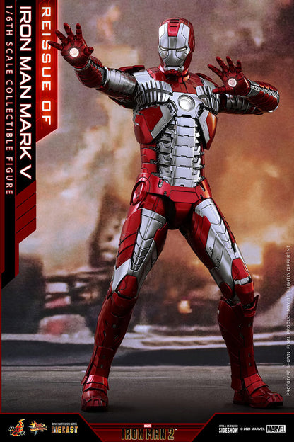 Marvel Iron Man Mark V Sixth Scale Figure