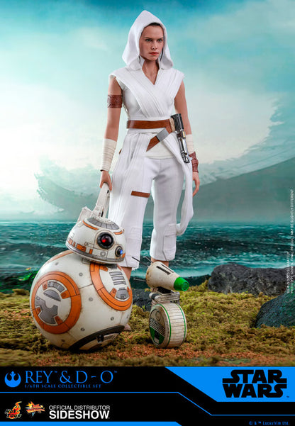 Rey and D-O Sixth Scale Figure